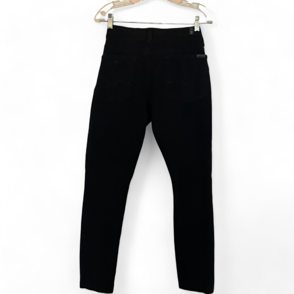 Women's 7 for All Mankind Black Jeans Size 30